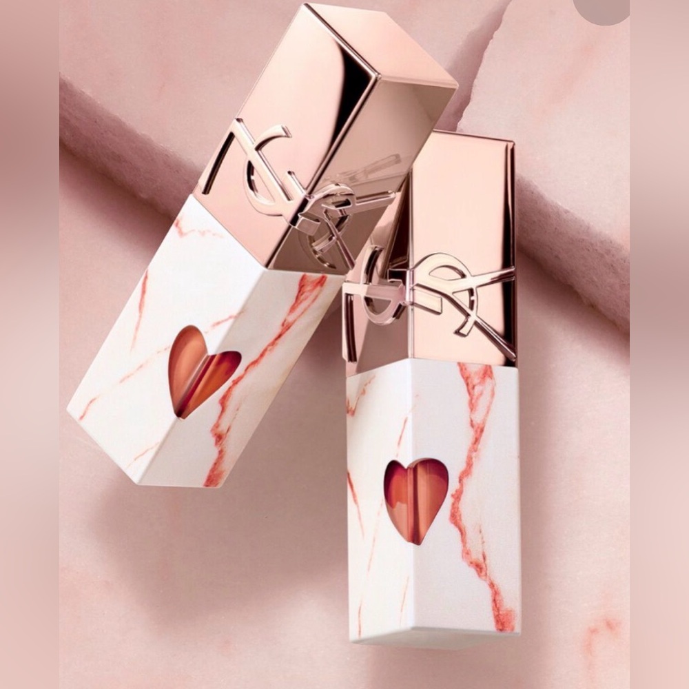 YSL Lipstick New Ink Vinyl Rose Marble 1 PC #610 High Shine Limited 2025 New